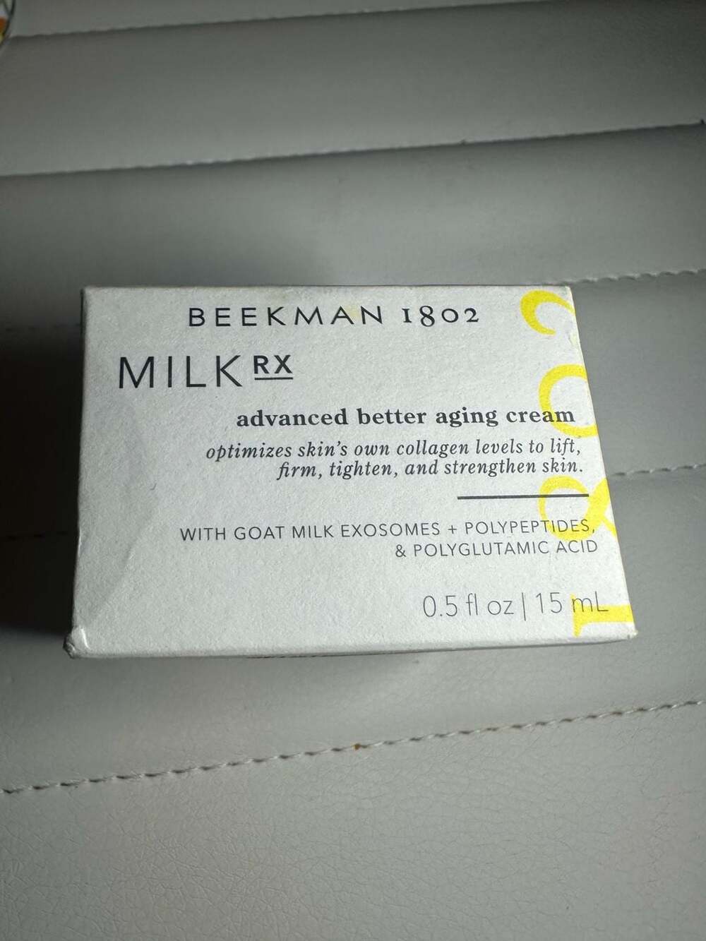 Beekman 1802 Milk RX Advanced Better Aging Cream 0.5 fl oz - Picture 2 of 5
